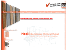 Tablet Screenshot of hackl-arbeitsplatten.de